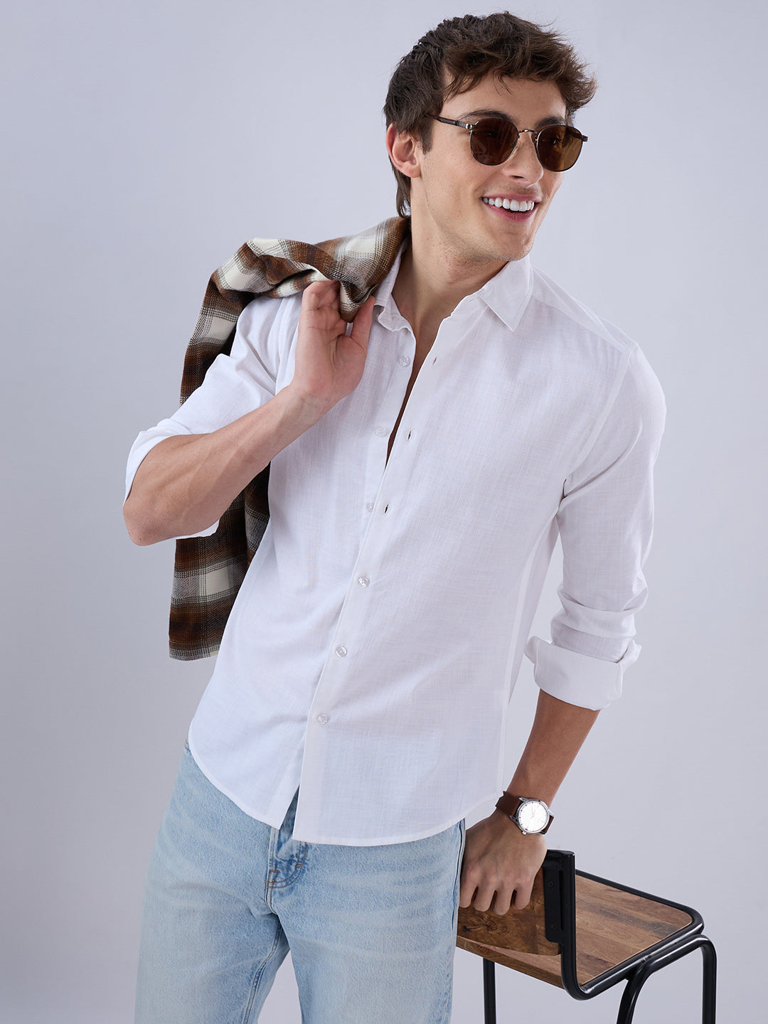 Classic White Refined Everyday Shirt - Image 1