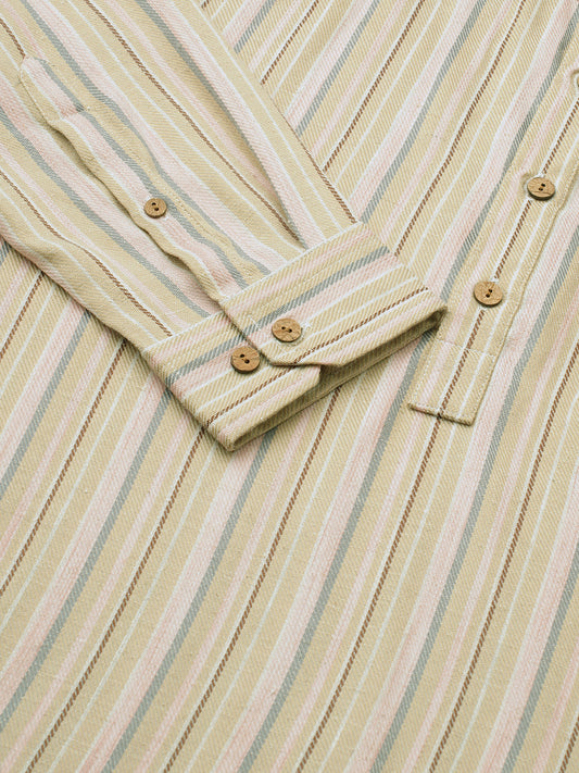 Multicolor Vertical Striped Kurta