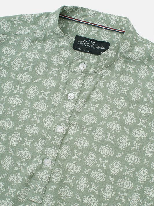 Laurel Green Boho Bloom Kurta
