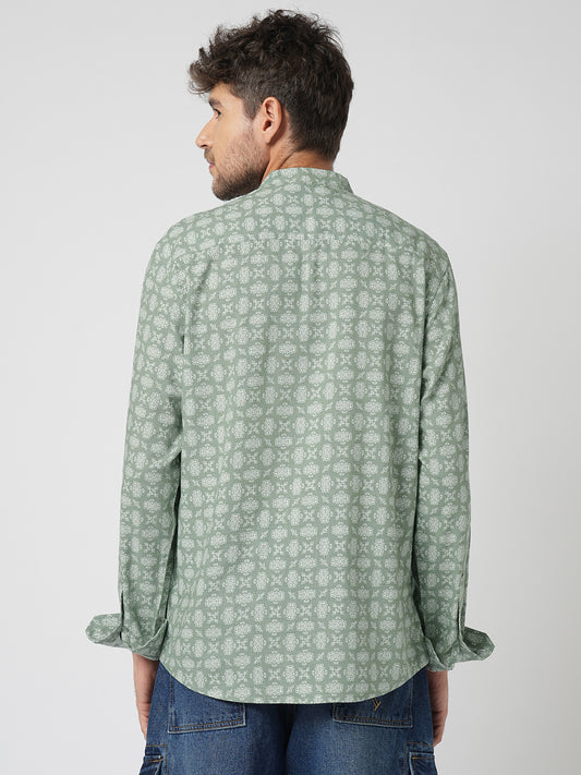 Laurel Green Boho Bloom Kurta