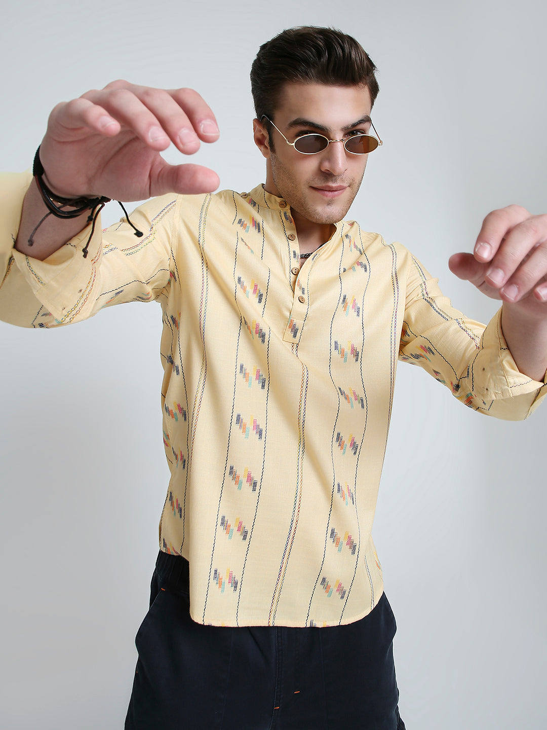 Sunbeam Mosaic Line Embroidered Kurta