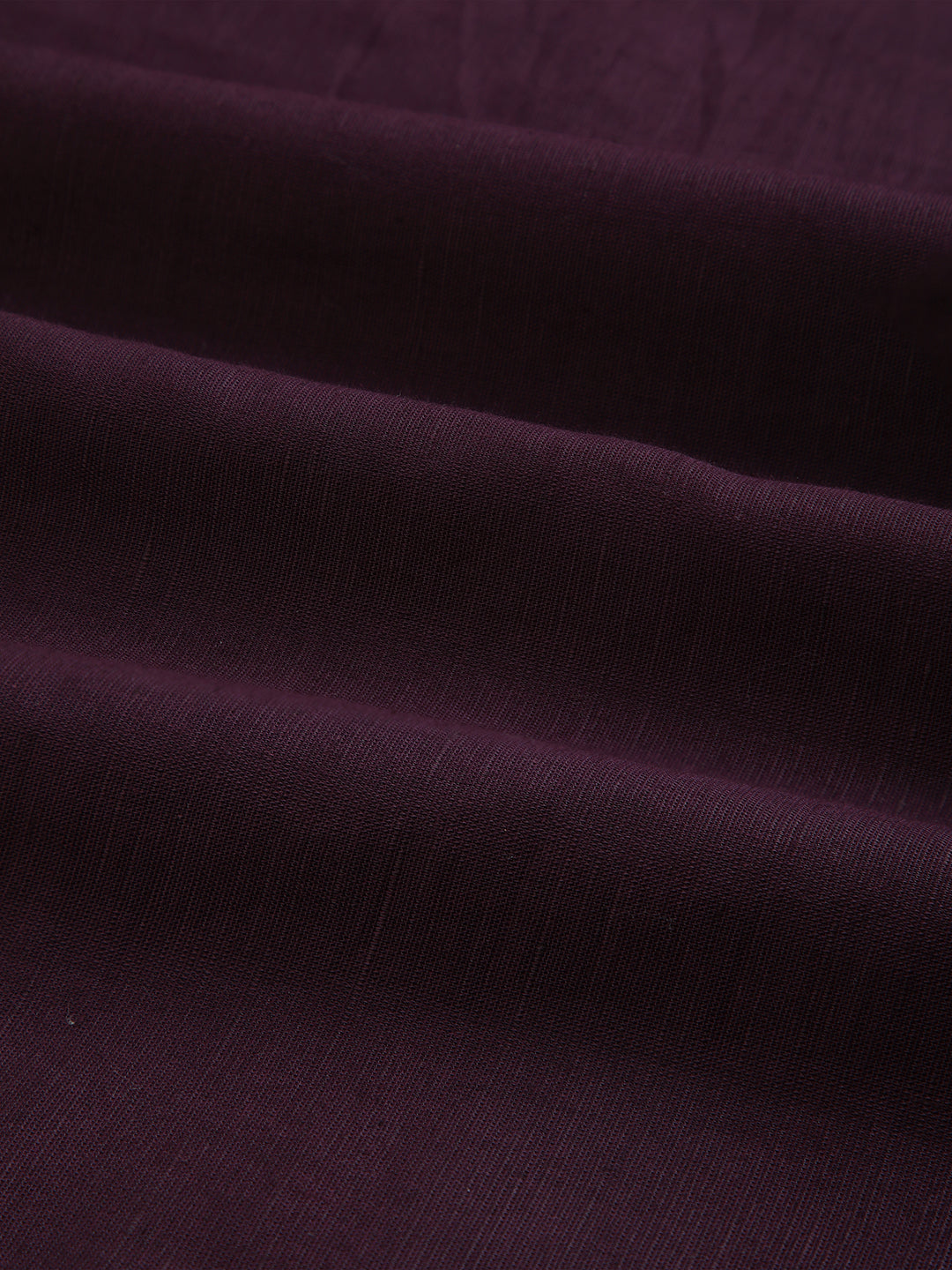 Royal Plum Essence Pure Linen Kurta