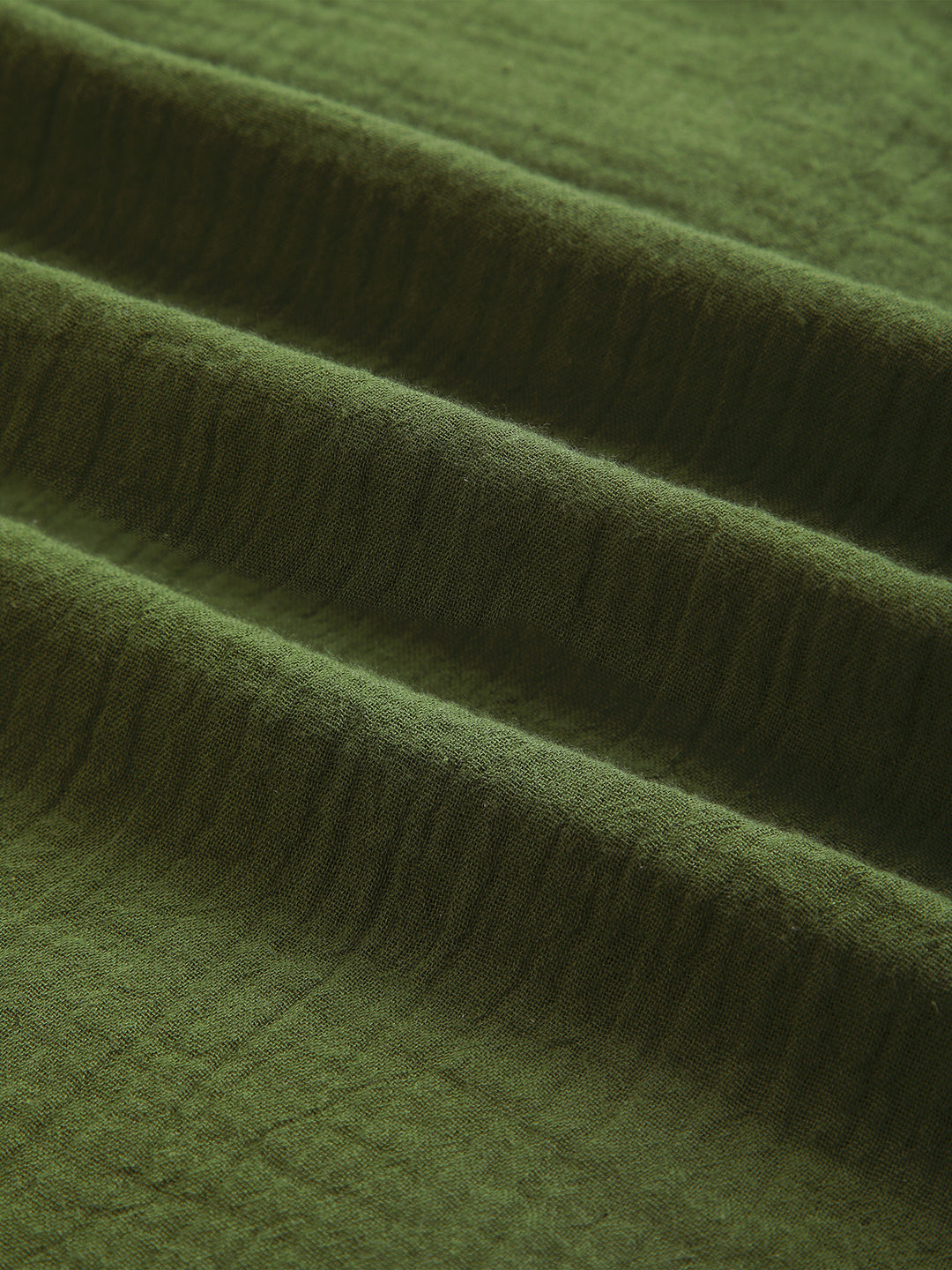 Autumn Olive Double Cloth Kurta