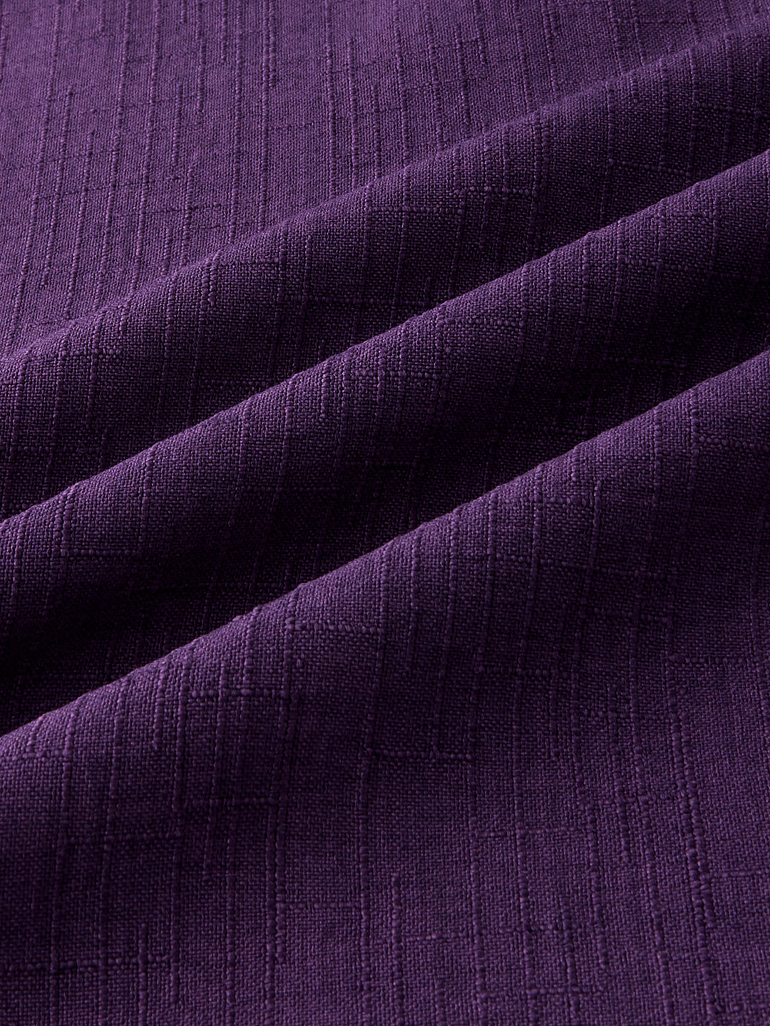 Plum Minimal Textured Kurta