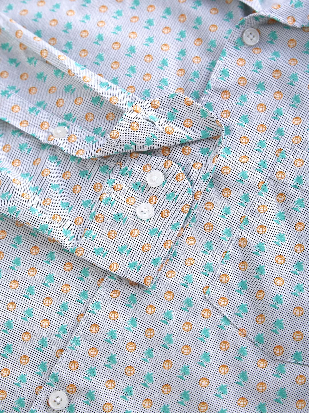 Grey Printed Shirt