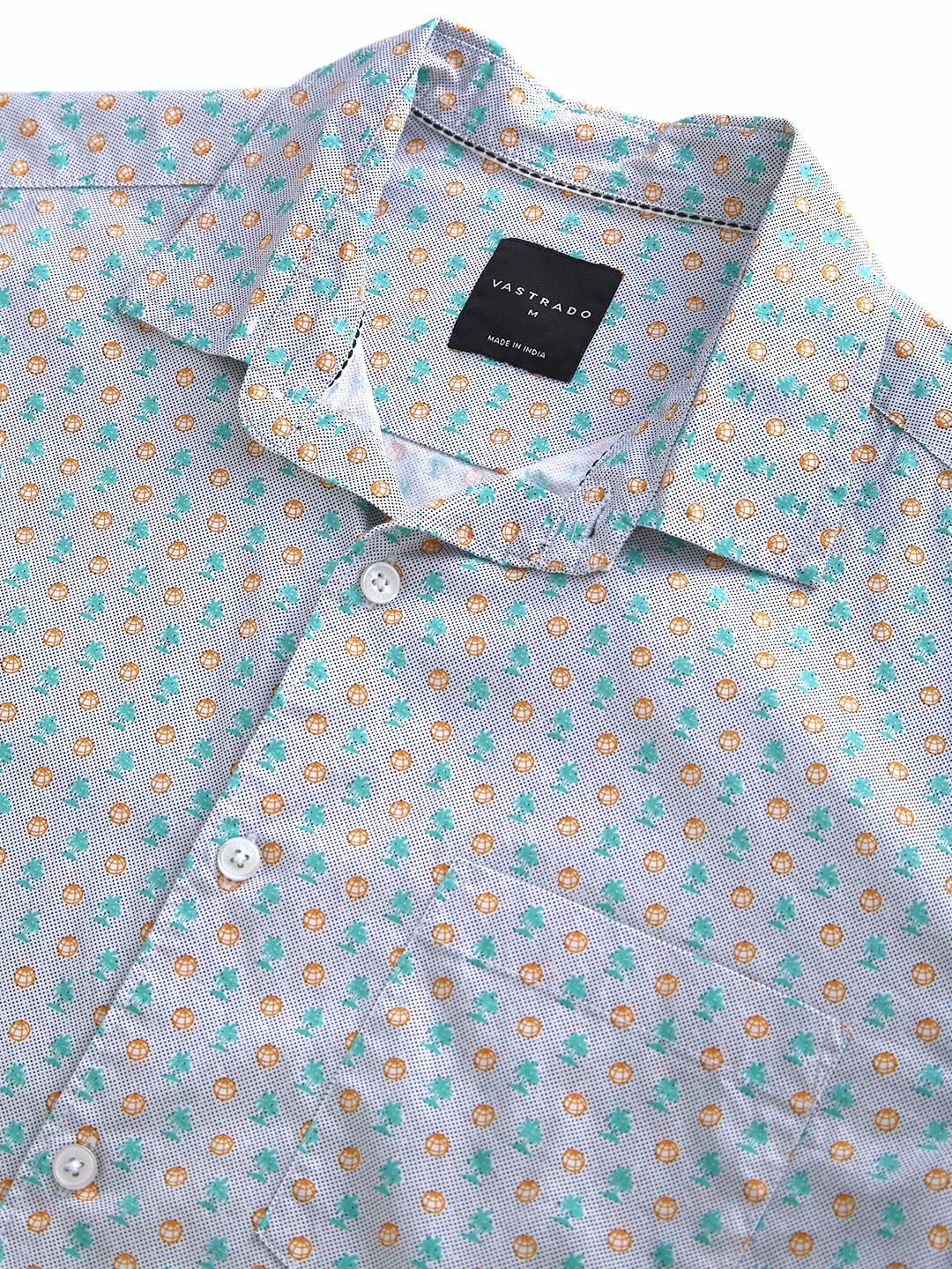 Grey Printed Shirt