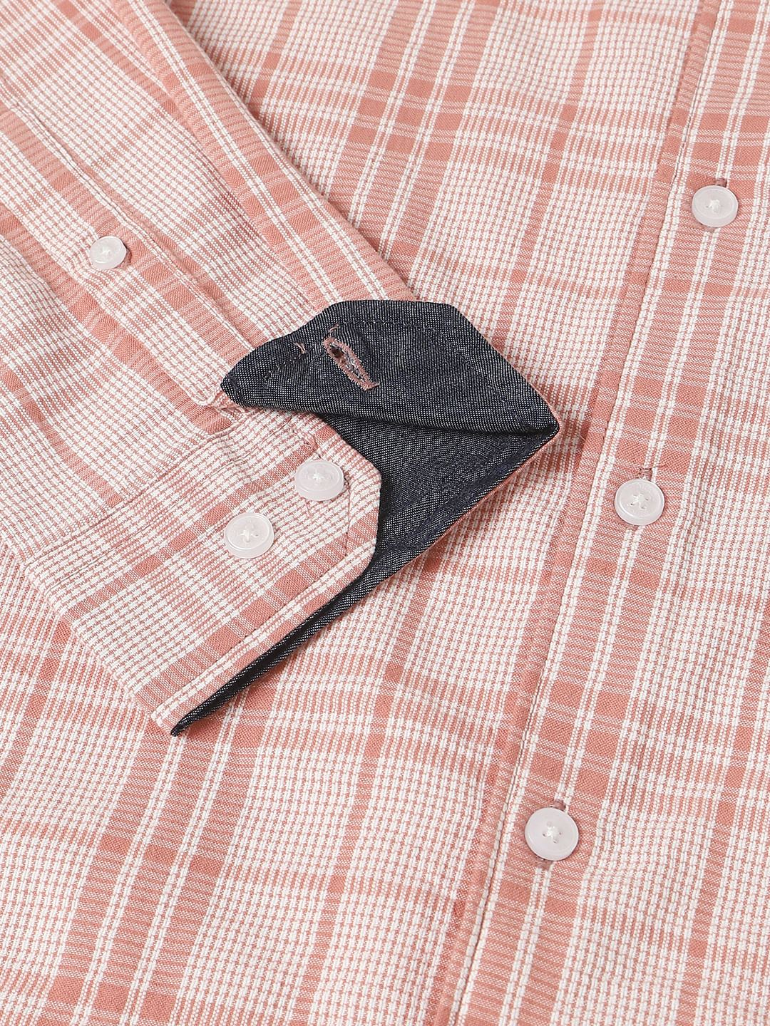 Pink Tiny Checkered Shirt