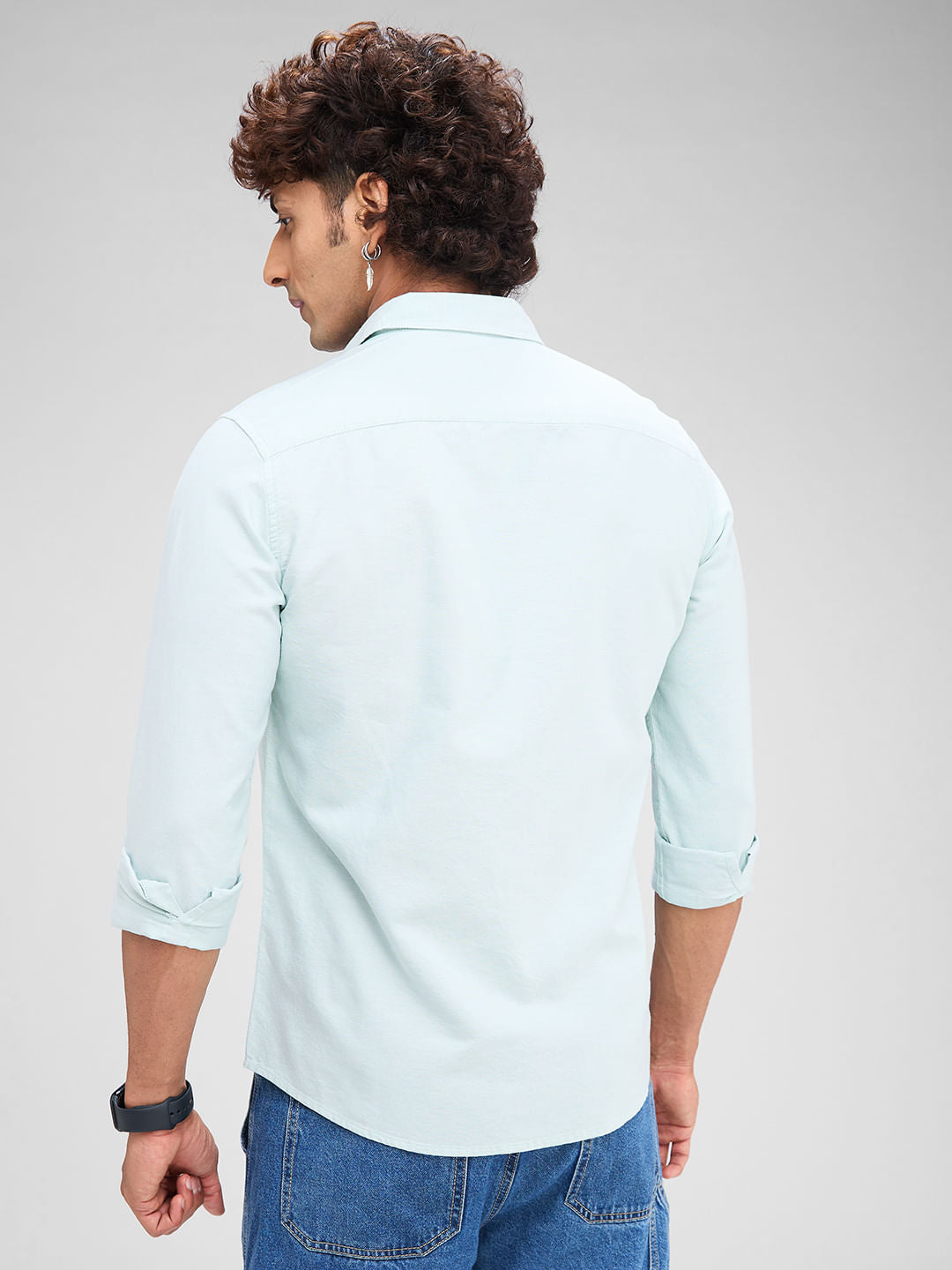 Aqua Solid Shirt