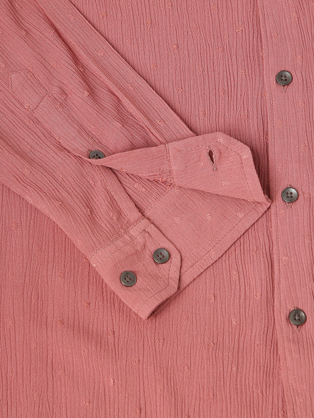 Blush Pink Dobby Shirt