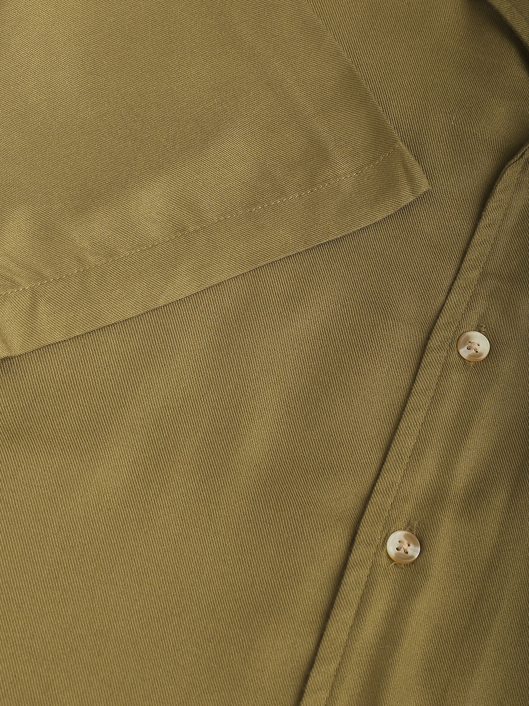 Classy Olive Oversized Shirt