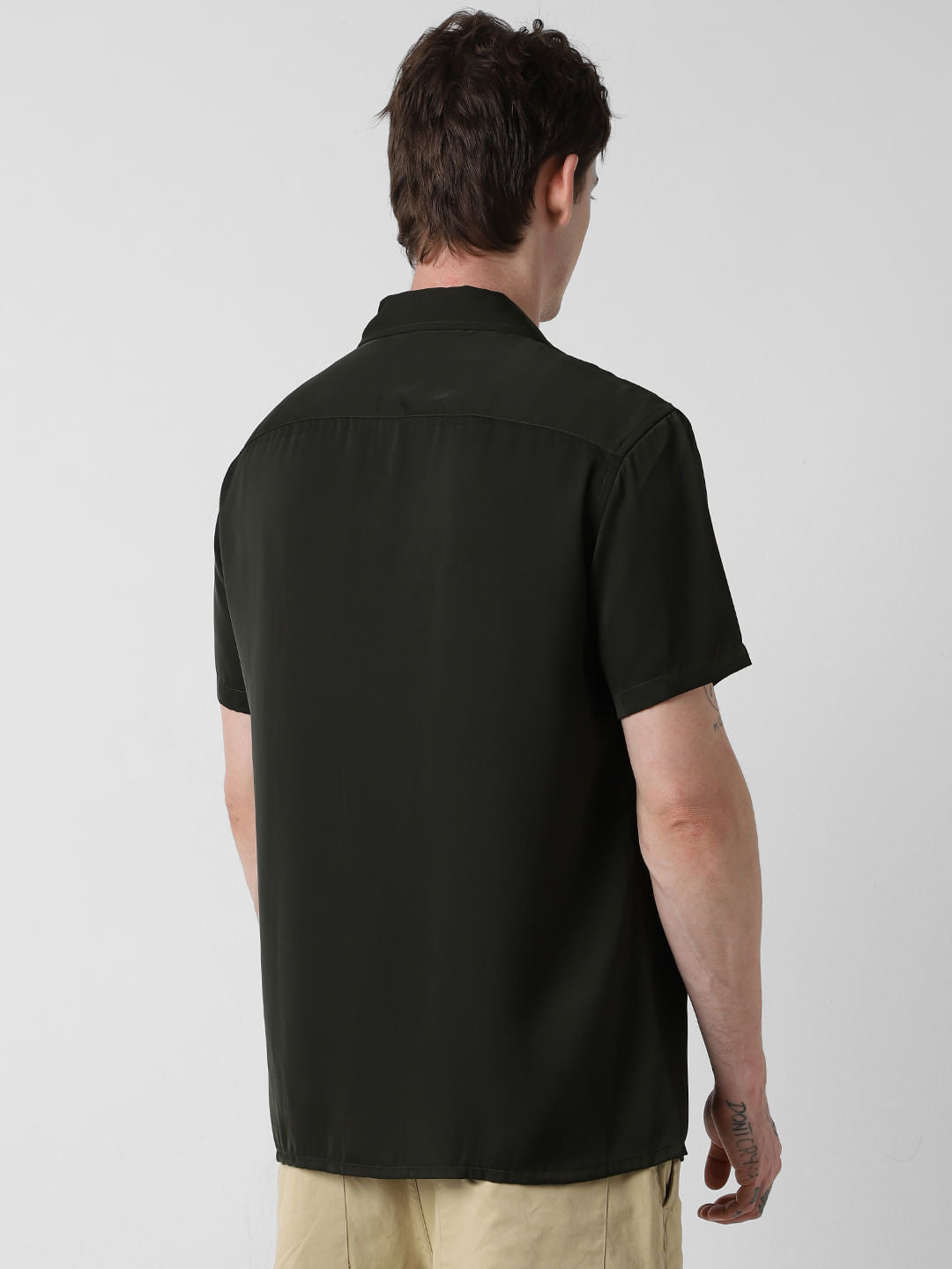 Radiant Avocado Green Oversized Shirt