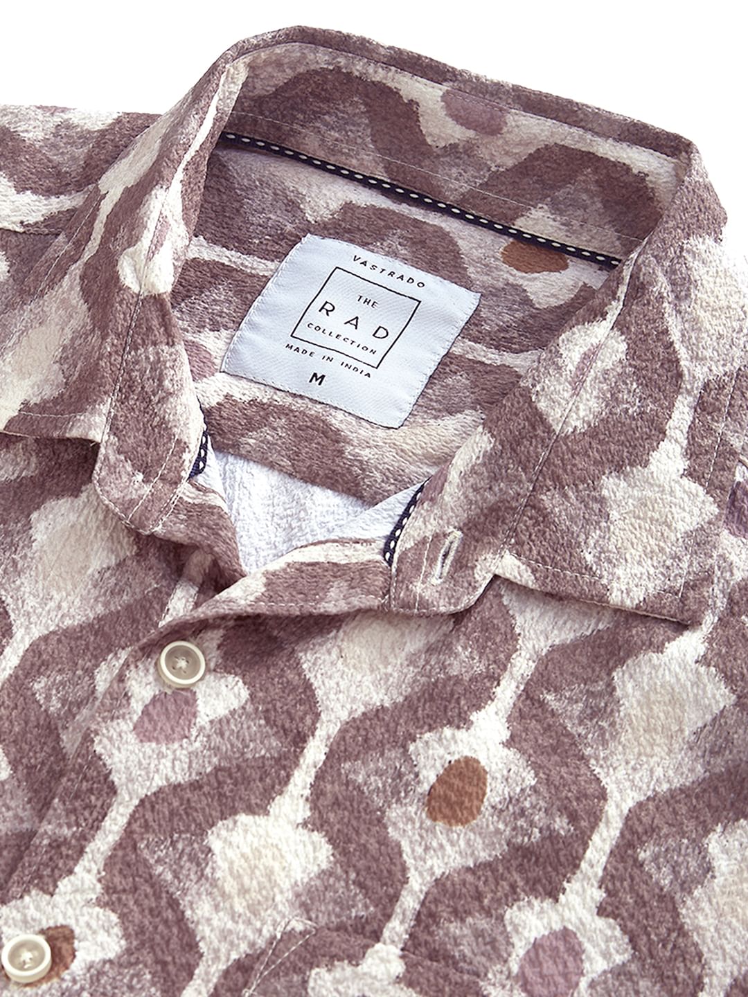 Multicolour Printed Crushed Shirt