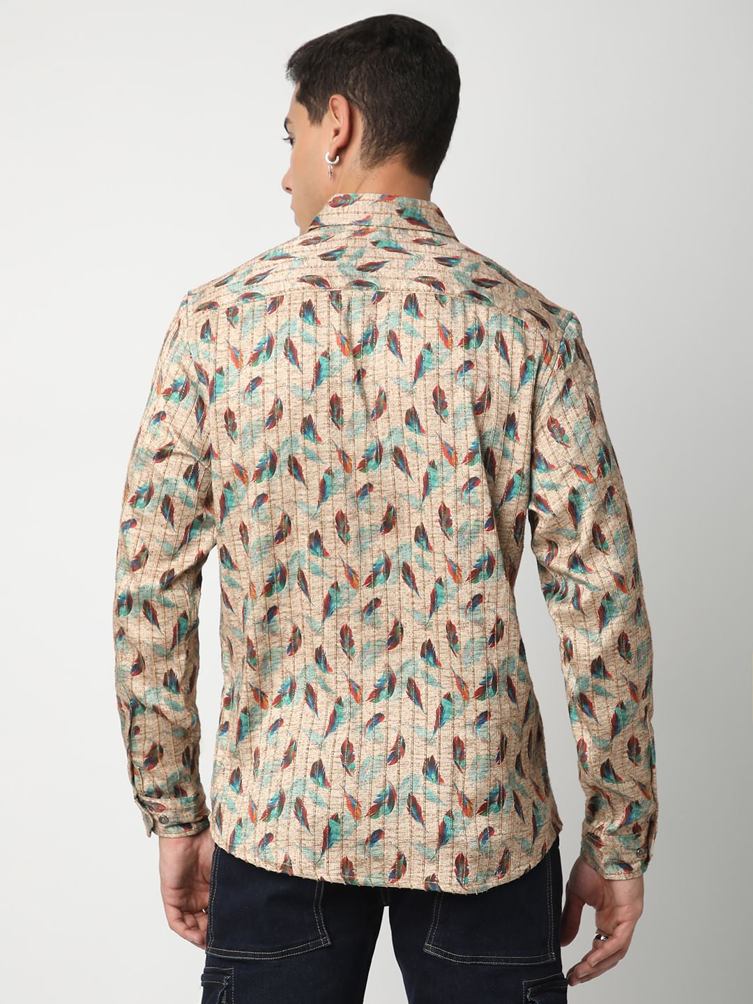 Jamboree Feathery Striped Shirt