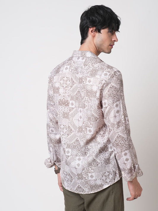 Suave Olive Symmetry Shirt