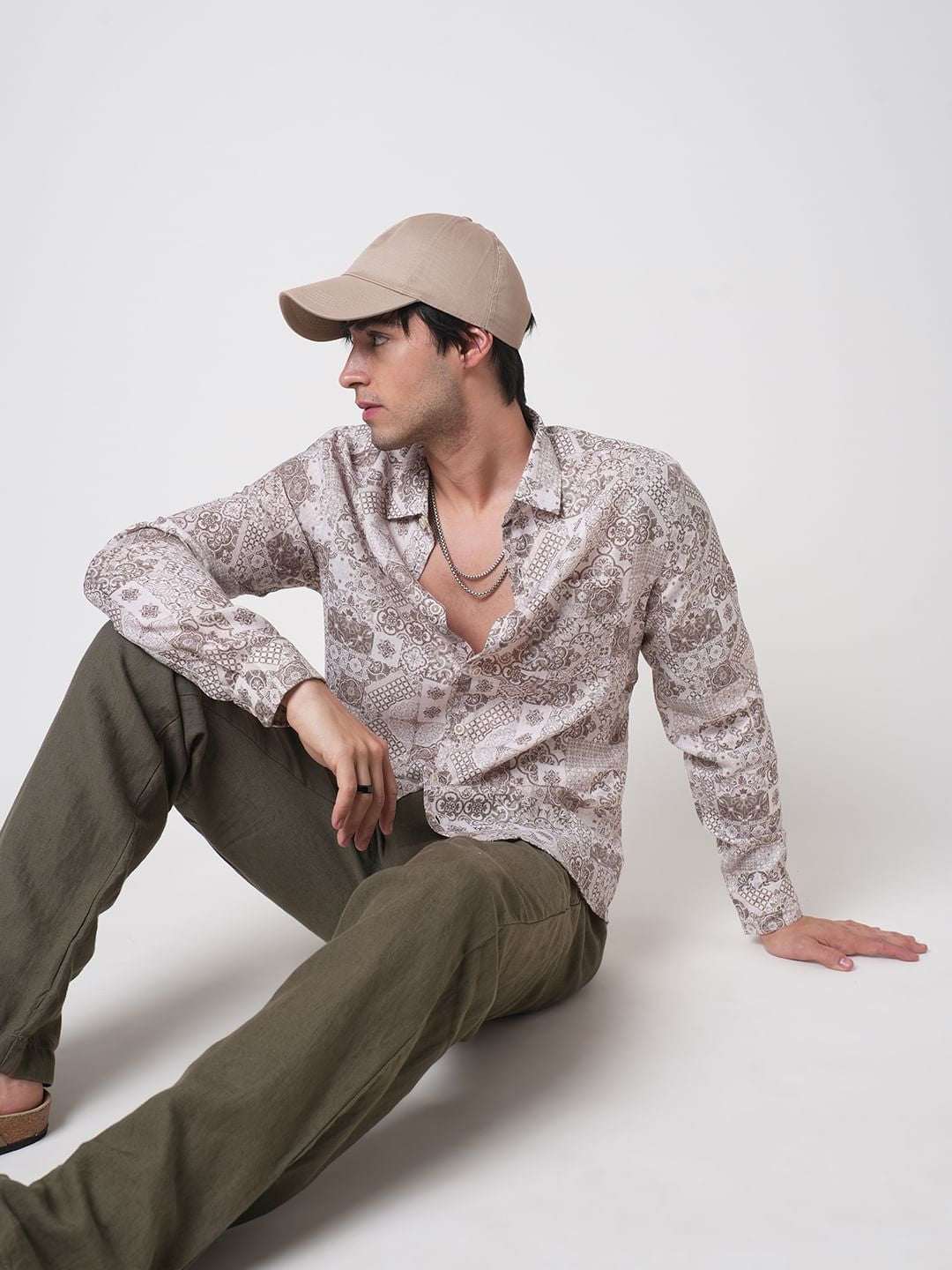 Suave Olive Symmetry Shirt