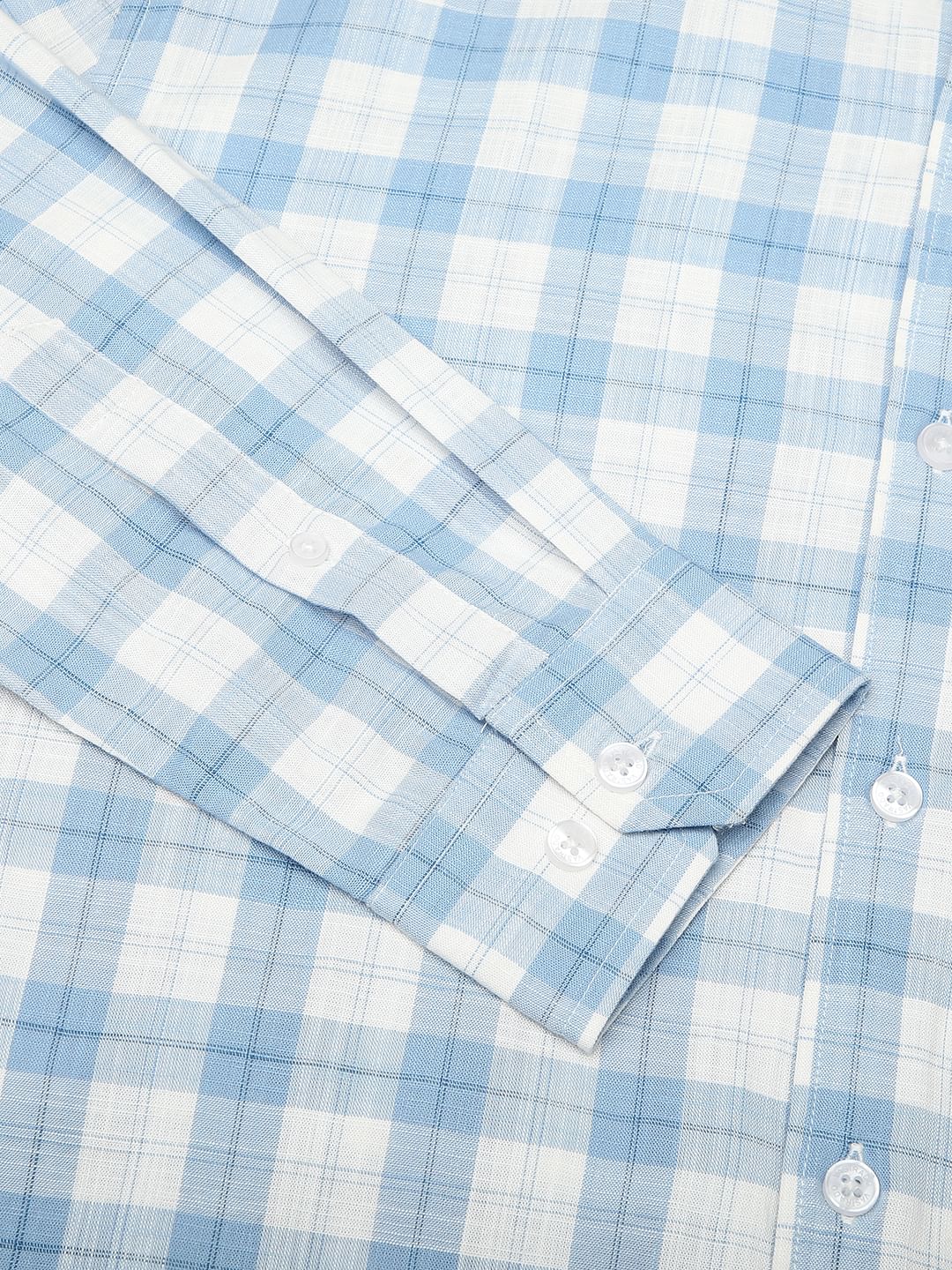 Beach Blue Tartanique Checkered Shirt