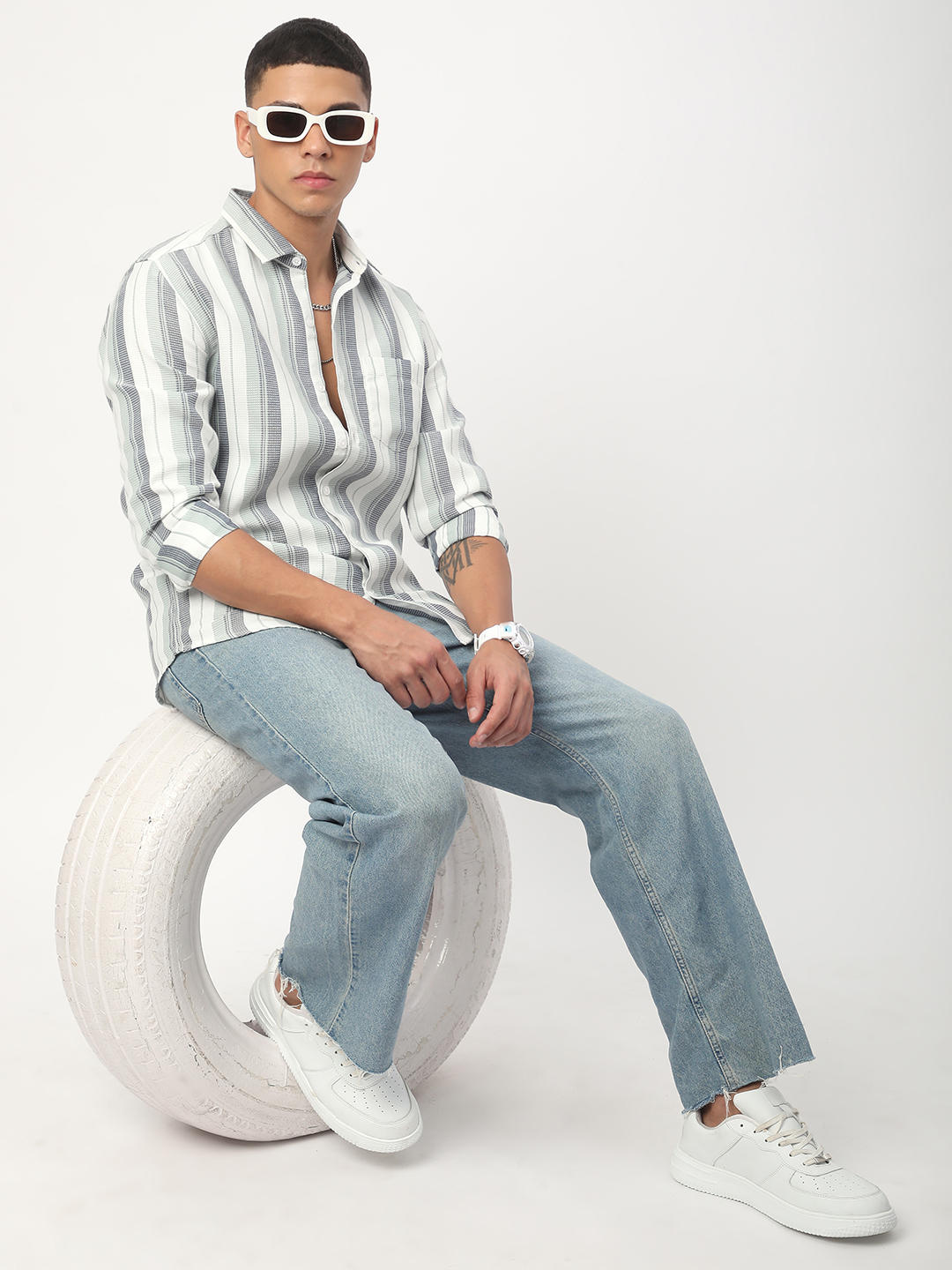 Multicolour Striped Shirt