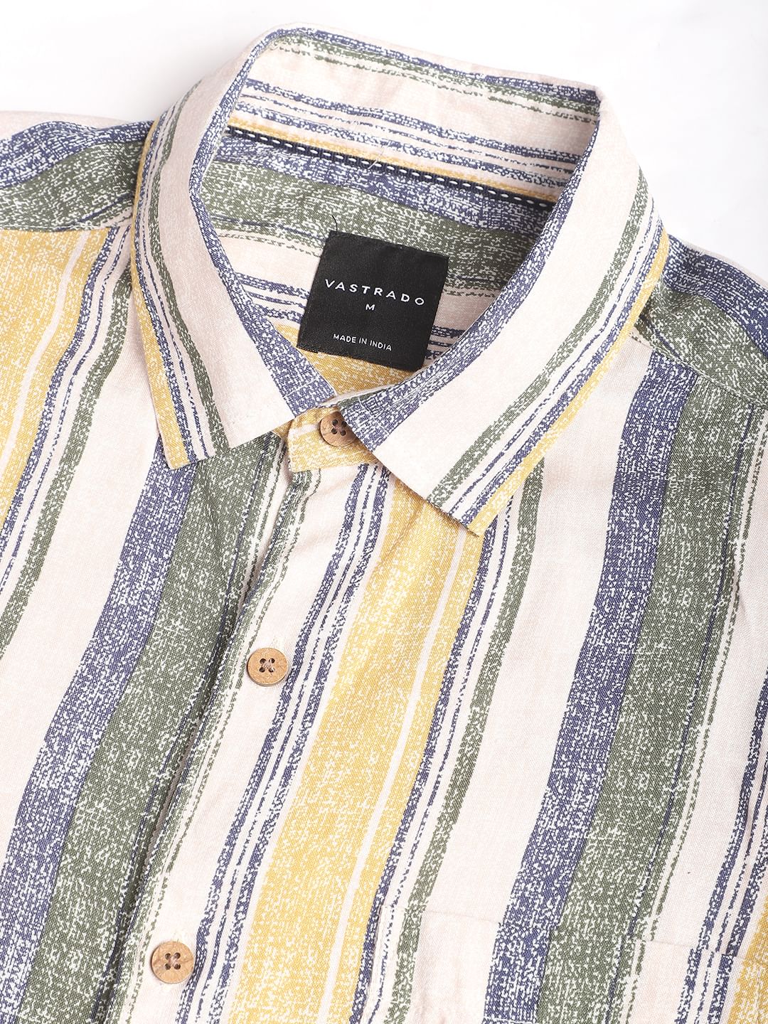 Multicolour Giclée Striped Shirt