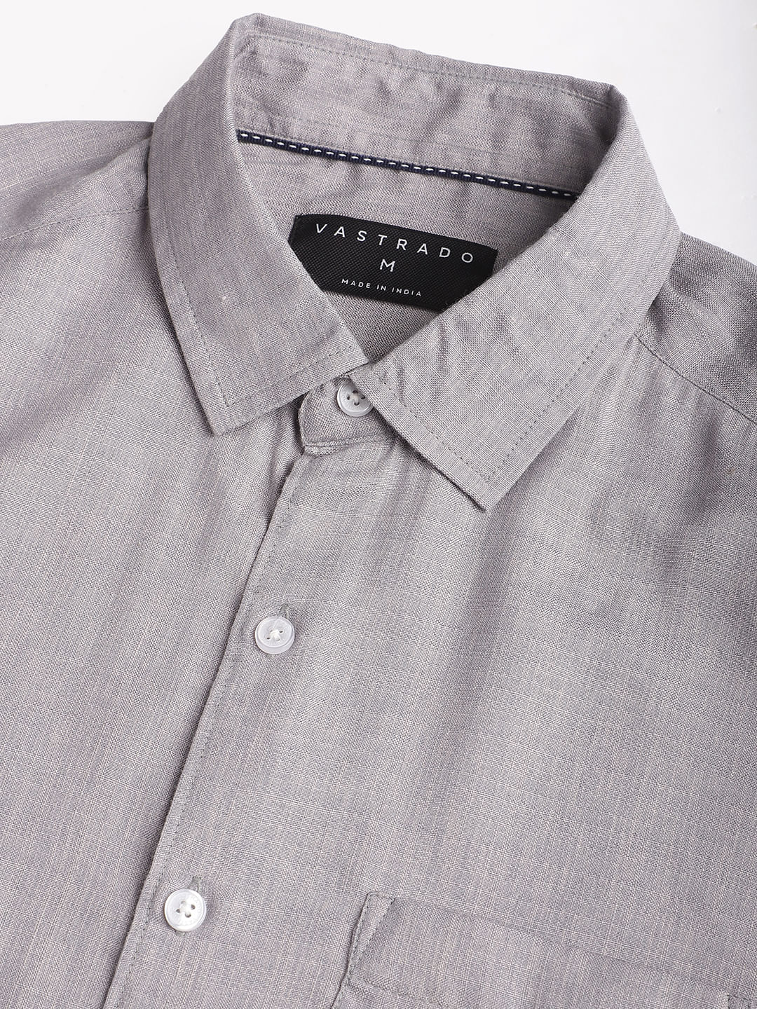 Pewter Grey Linen Shirt
