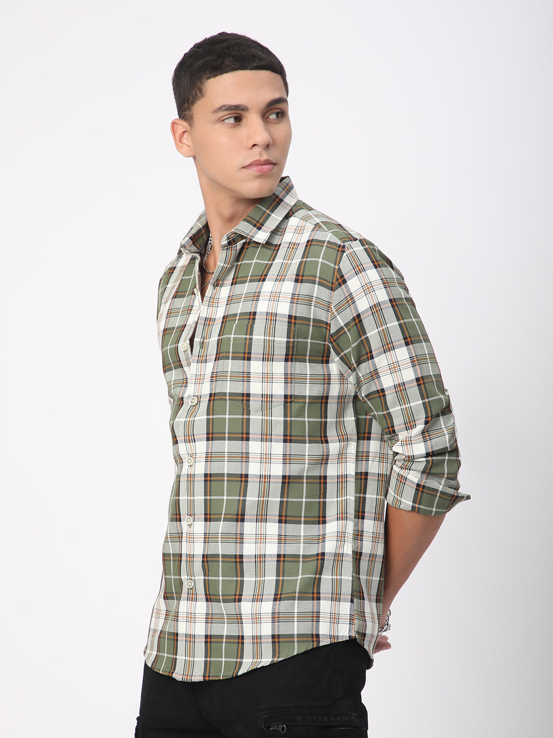 Timeless Tartanique Green Checkered Shirt