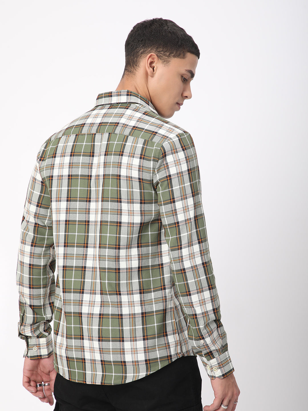 Timeless Tartanique Green Checkered Shirt