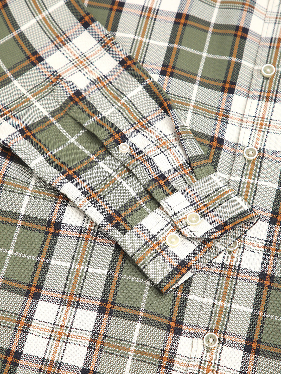 Timeless Tartanique Green Checkered Shirt