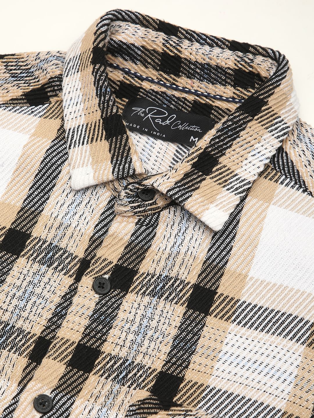 Multicolour Heavy Twill Jacquard Shirt