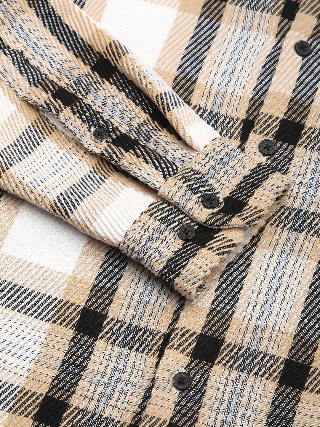 Multicolour Heavy Twill Jacquard Shirt
