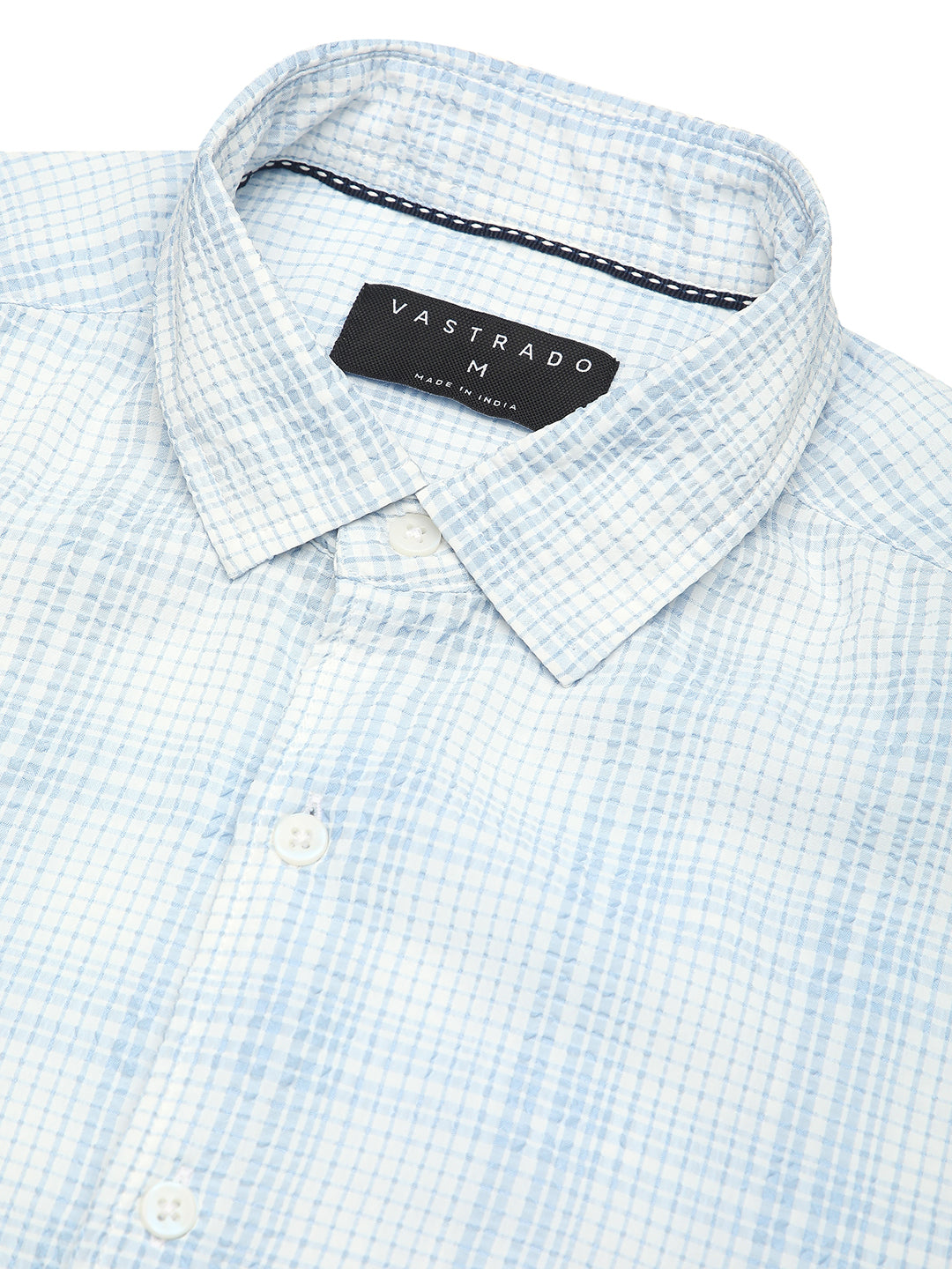 Bluey Mini Plaid Checks Seersucker Shirt