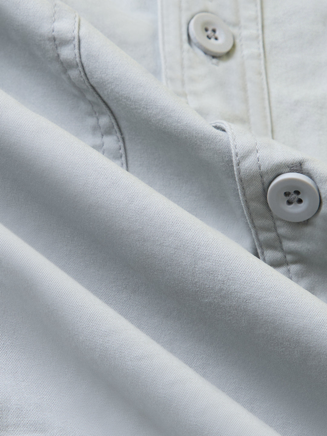 Super Soft Muted Mint Green Double Pocket Overshirt
