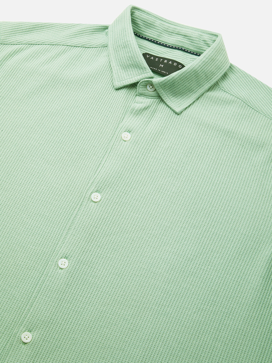 Exquisite Sage Green Knitted Shirt