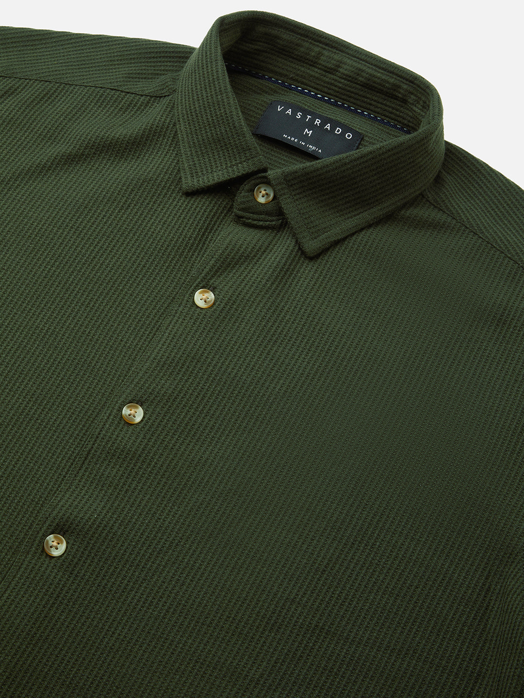 Gallant Lindworm Green Waffle Knitted Shirt
