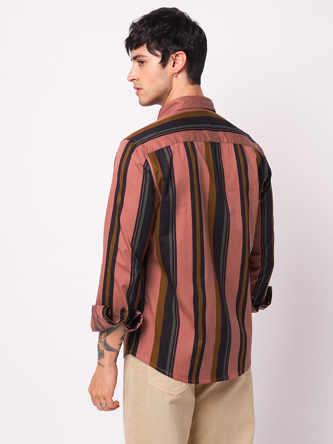 Multicolour Awning Striped Shirt