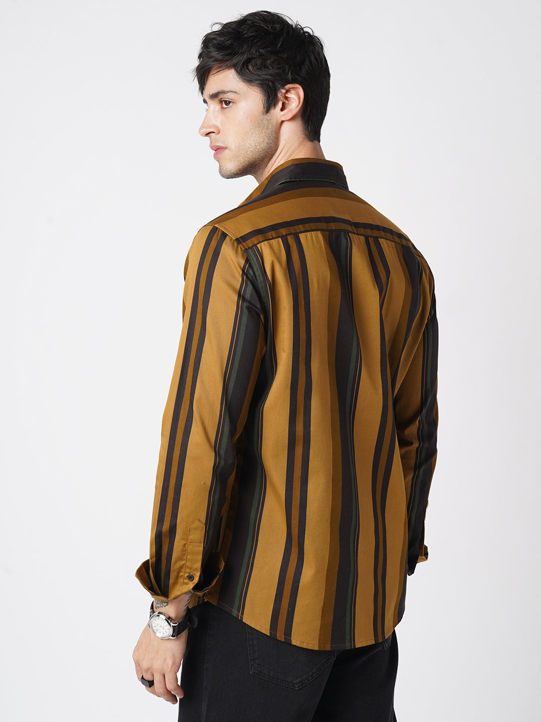 Multicolour Roman Striped Shirt