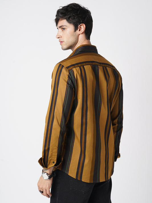 Multicolour Roman Striped Shirt