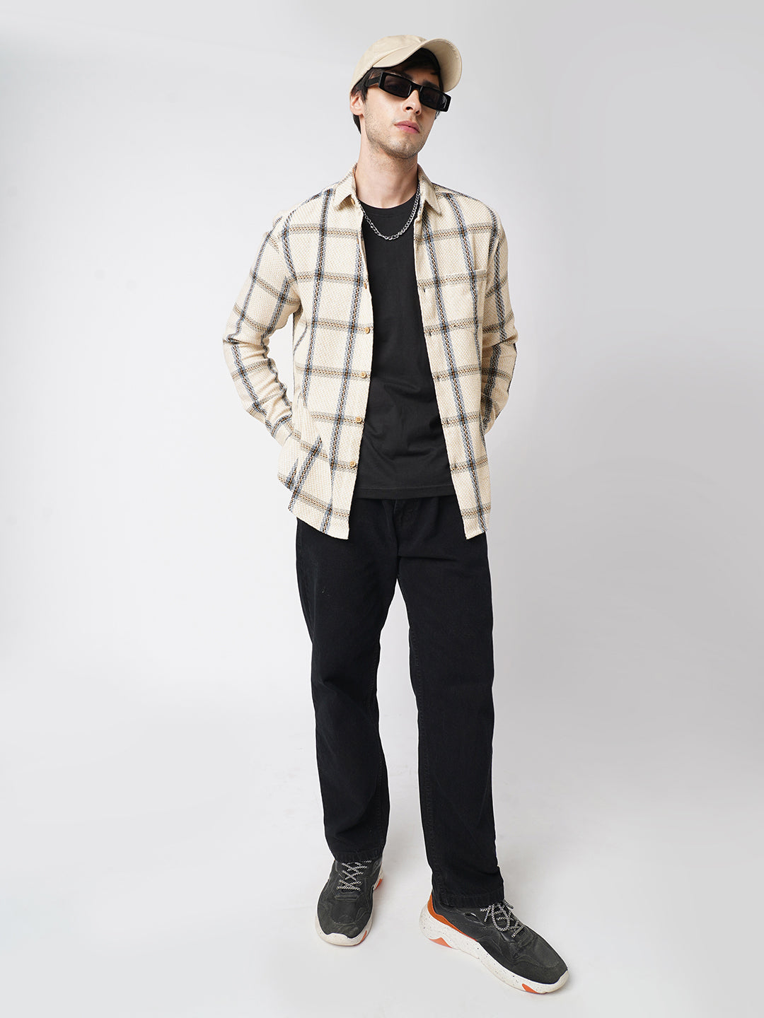 Premium Cotton Multicolour Checked Shirt