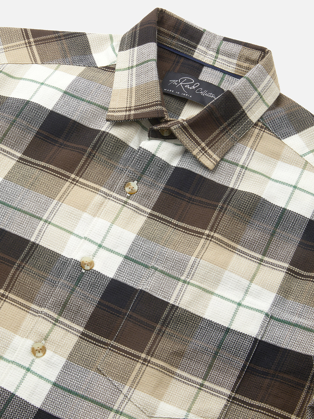 Premium Cotton Multicolour Plaid Checks Shirt