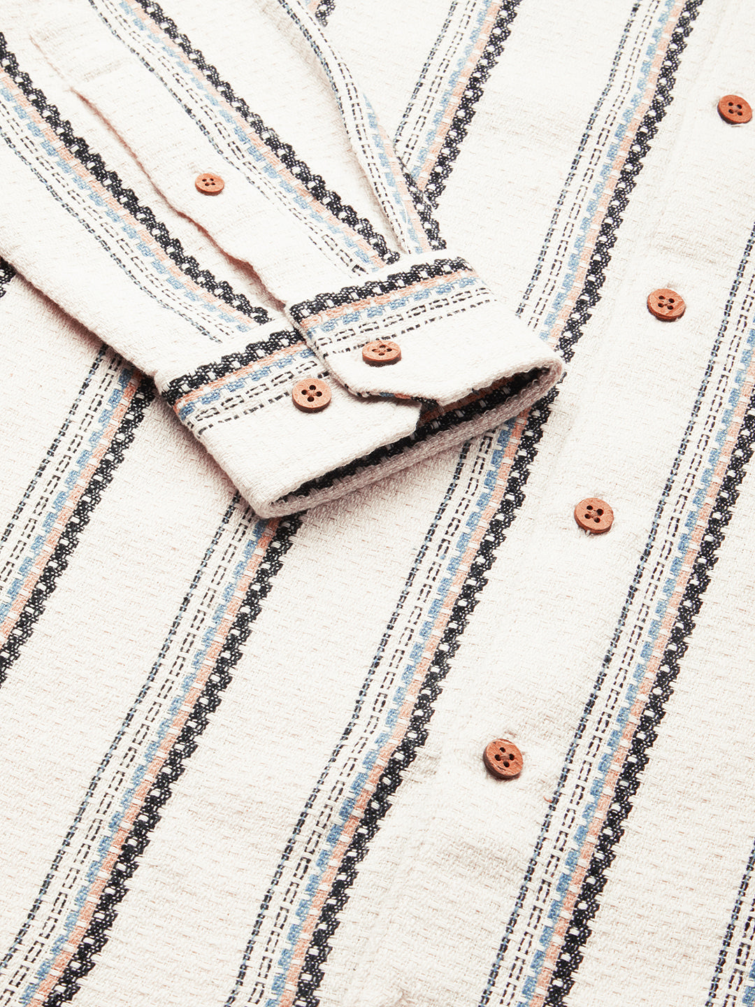 Off-White Parallel Play Striped Shirt