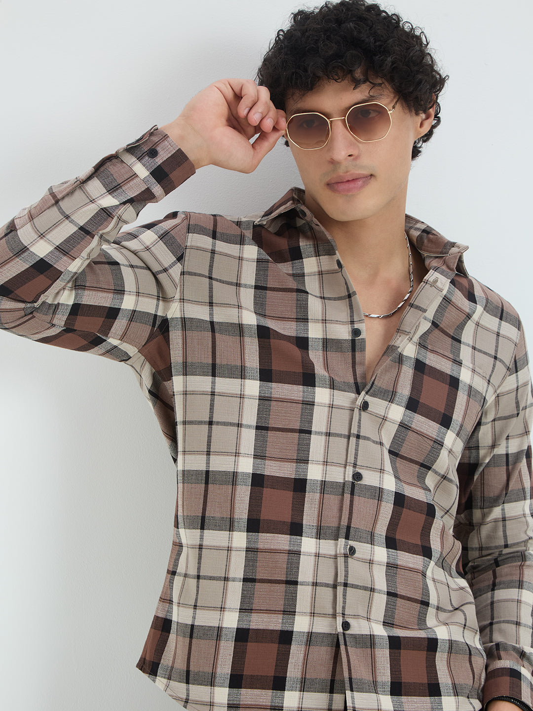 Timeless Multicolour Plaid Checkered Shirt