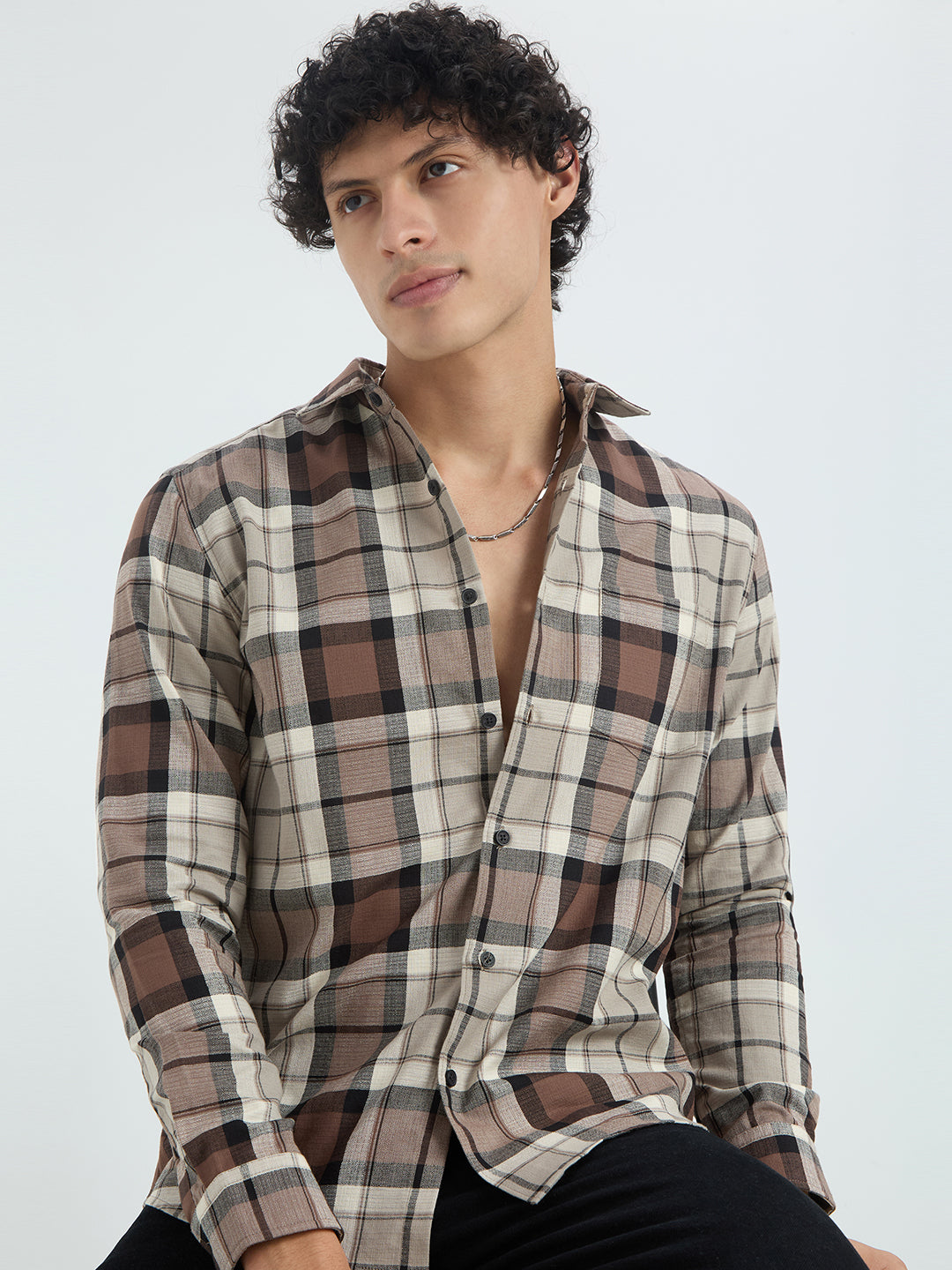Timeless Multicolour Plaid Checkered Shirt