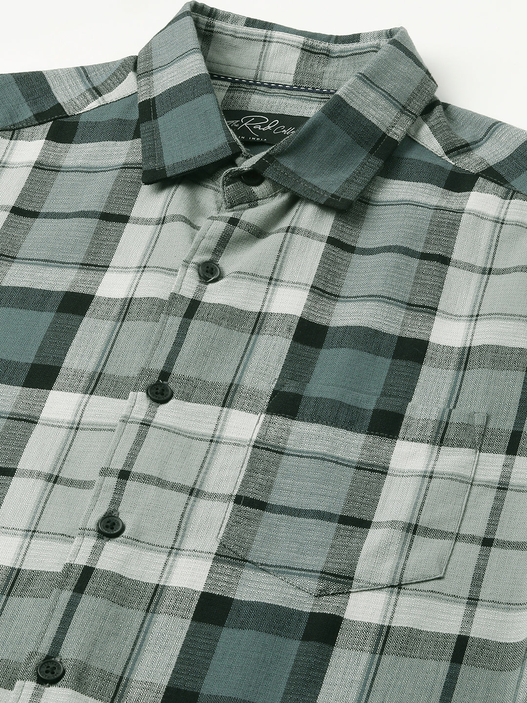 Evergreen Matrix Plaid Checks Shirt