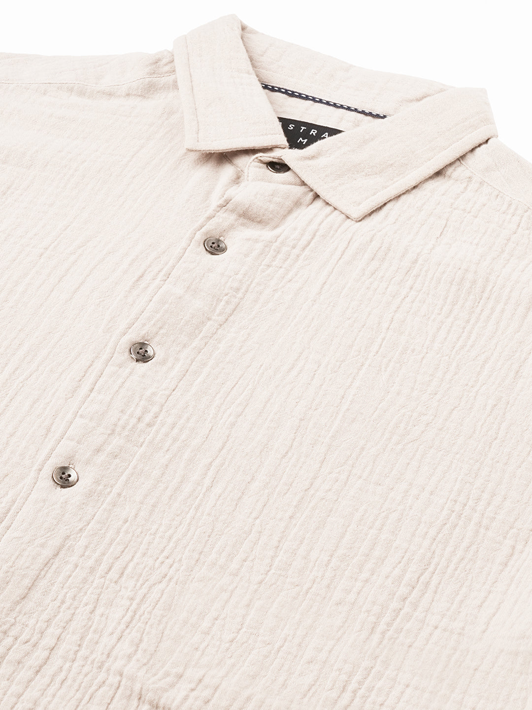 Malibu Beige Double Cloth Shirt