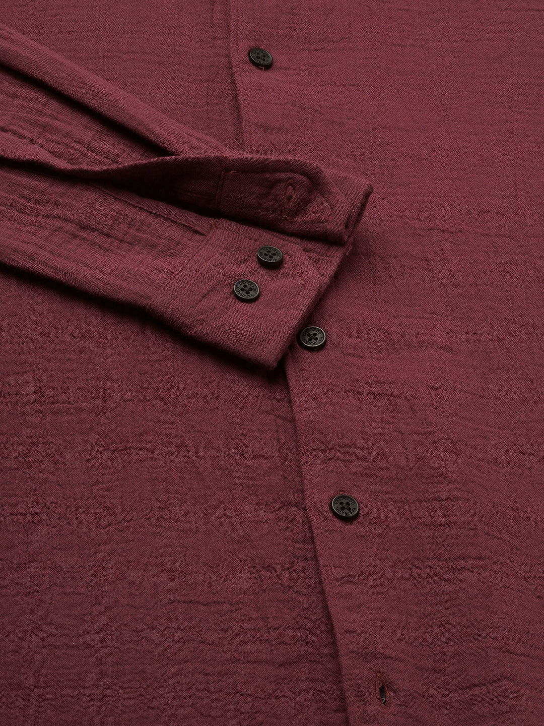 Bole Brown Double Cloth Shirt