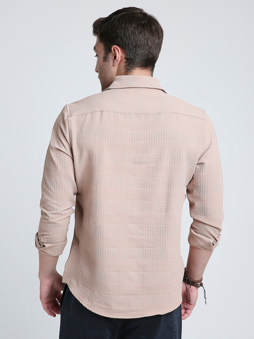 Zigwave Sand Textured Shirt