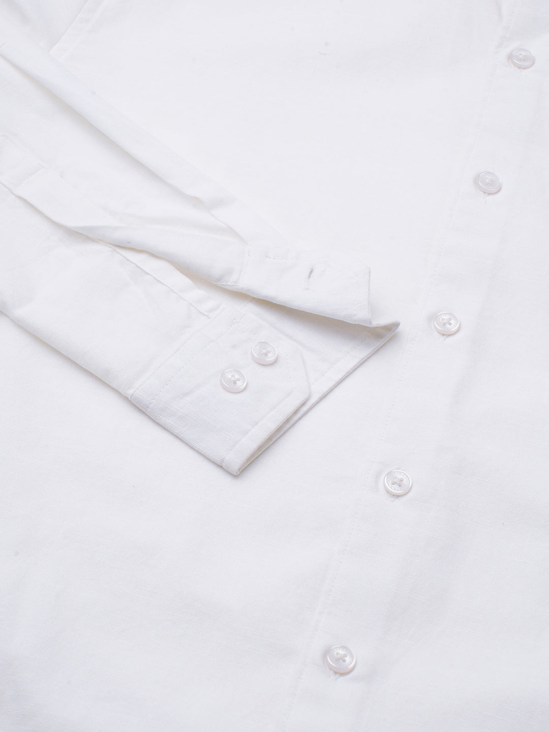 Alpine White Slub Shirt