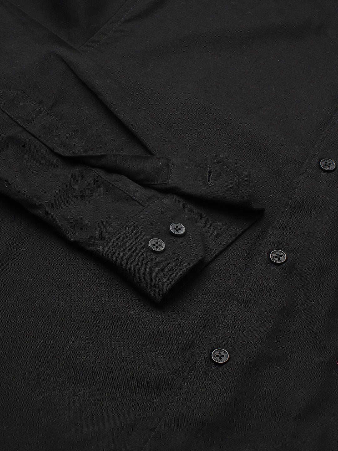 Timeless Deep Black Elite Slub Shirt