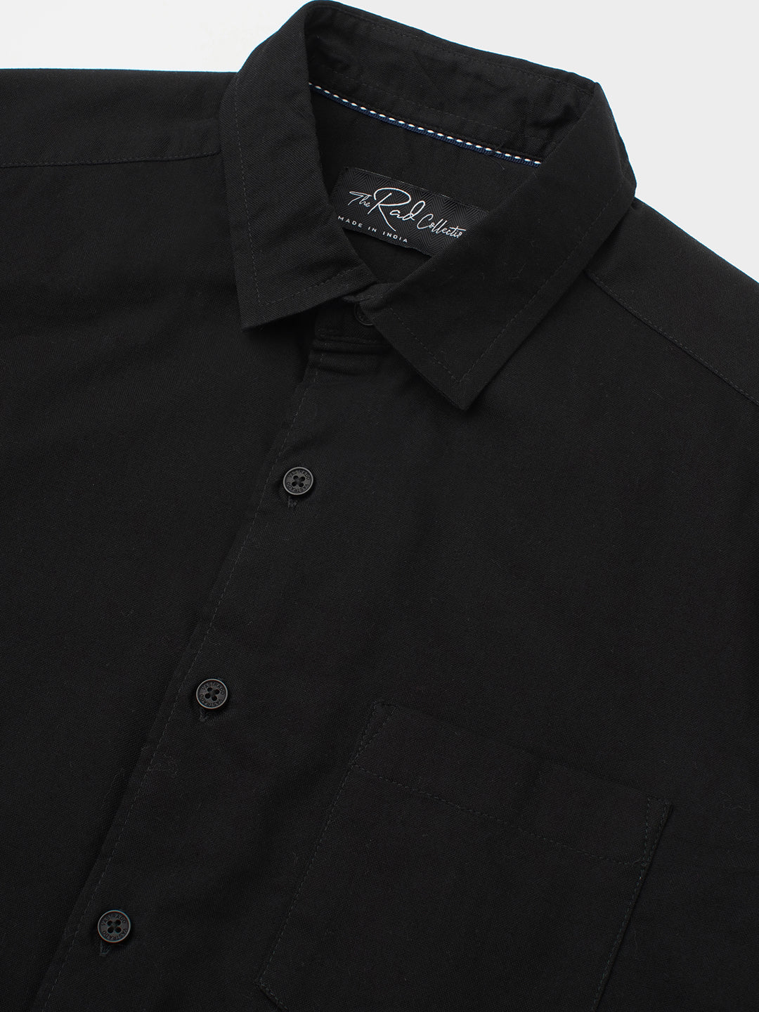 Classic Black Oxford Shirt