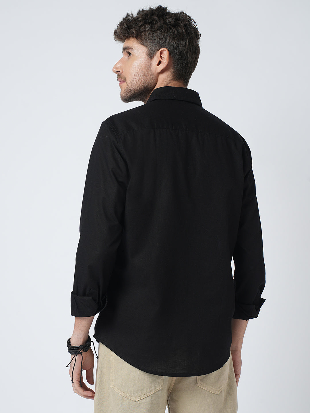 Classic Black Oxford Shirt