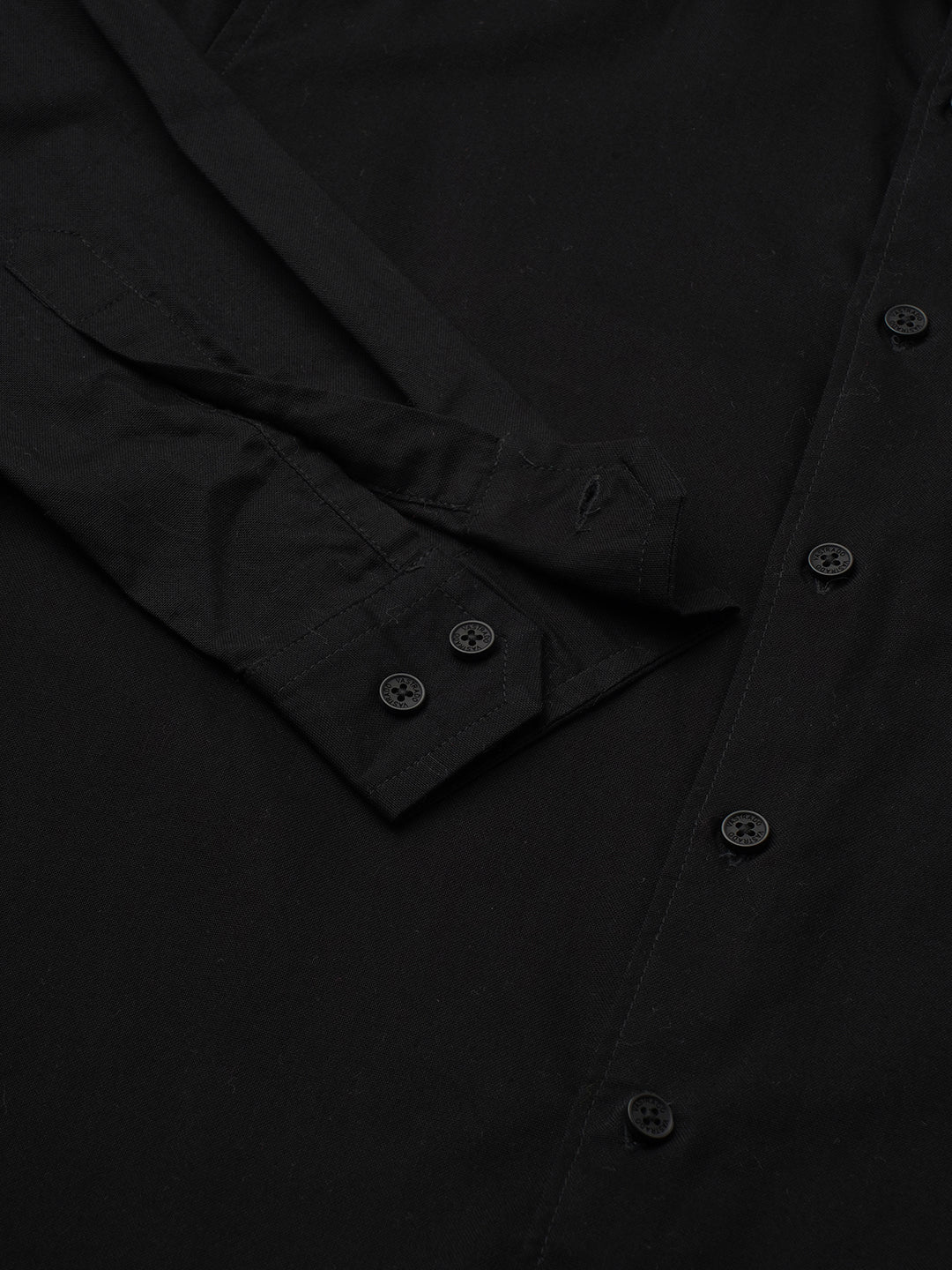 Classic Black Oxford Shirt