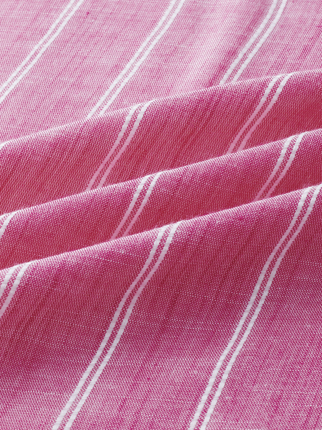 Elegant Pink Striped Shirt